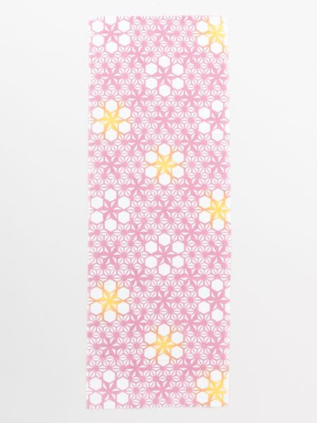 Hemp Leaf KISSHO Pattern TENUGUI Towel