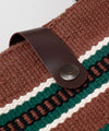 Navajo图案手工编织地毯手提袋