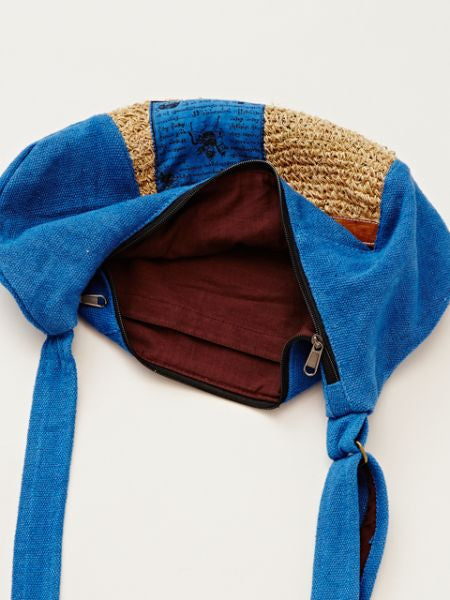 Dar Lcog Inspired Crescent Shoulder Backpack