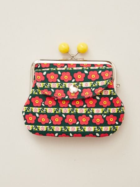 Polish Inspired Double Clasp GAMAGUCHI Purse
