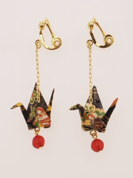 ORIGAMI Crane Earrings - SARASA
