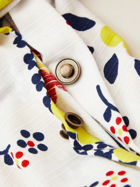 TOCHIGI Leather FUROSHIKI Handle & Snap Button