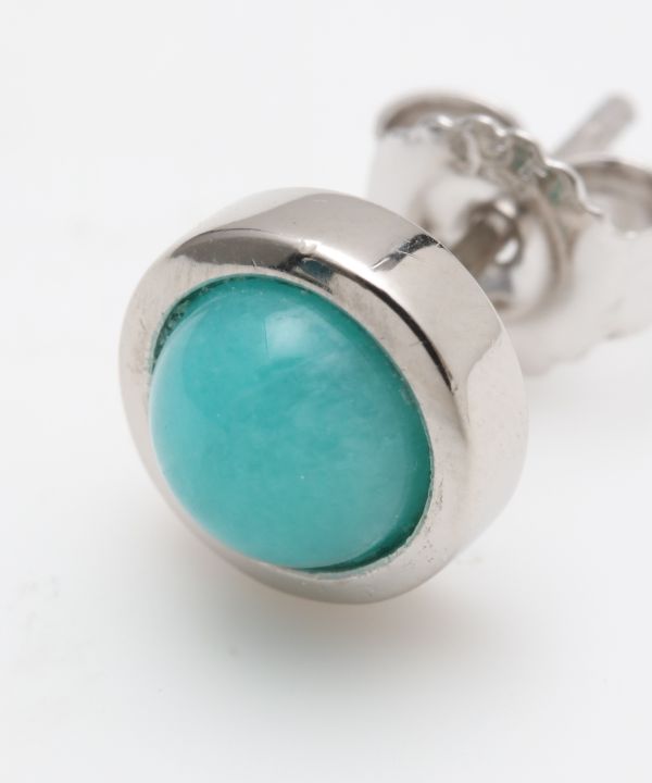 Peruvian Amazonite Stud Earrings