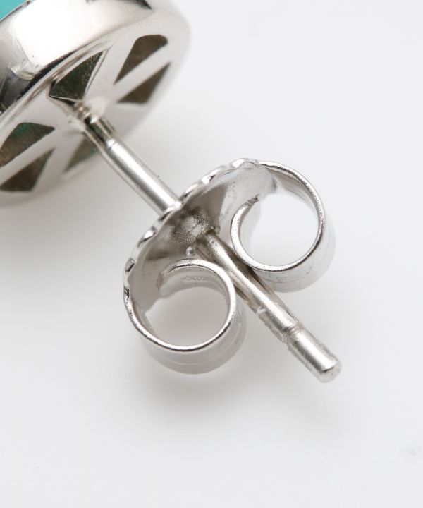 Peruvian Amazonite Stud Earrings