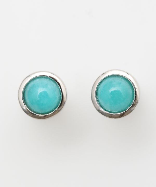 Peruvian Amazonite Stud Earrings