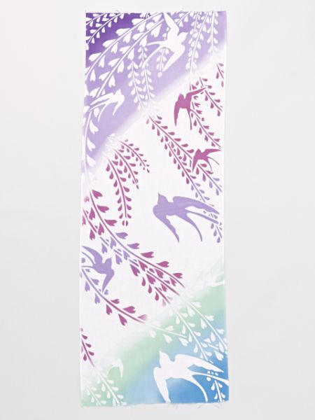 藤つばめ手ぬぐい