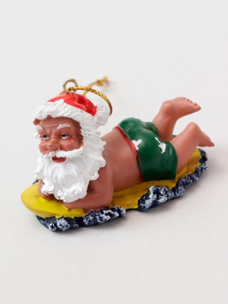 Décoration du Père Noël hawaïen