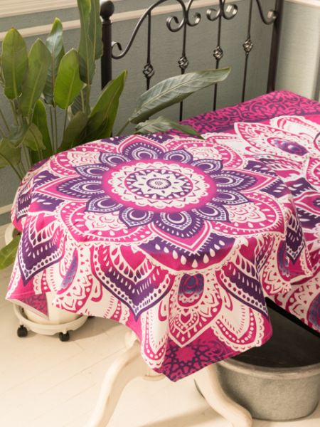 ผ้าปูโต๊ะ Chakra Mandala