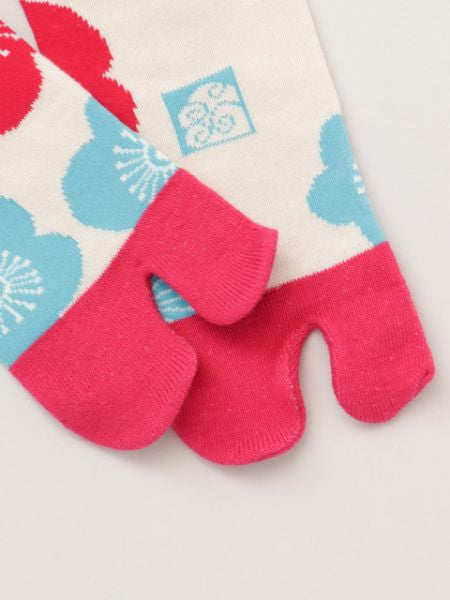 Kaos Kaki TABI - Ukuran Bulat UME 23-25cm oleh Kaya - Ametsuchi