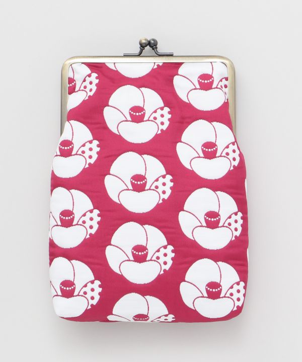 Flower HUKURE-ORI GAMAGUCHI Purse