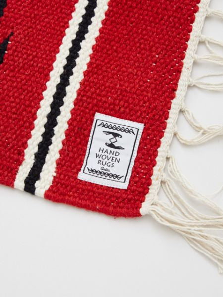 Hand Woven Geometric Pattern Rug - S