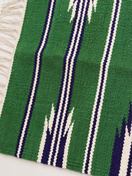 Hand Woven Geometric Pattern Rug - S