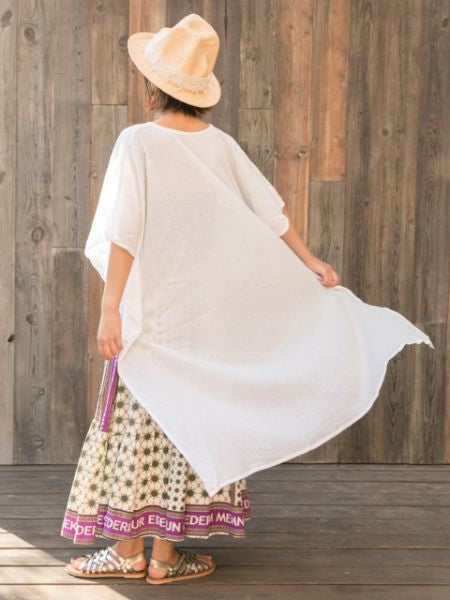 Plain High Low Hem Dress