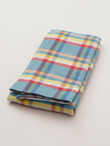 MADLAS Plaid Multi Cloth Bed Cover - Single Decorative Fabrics by AMINA - Ametsuchi