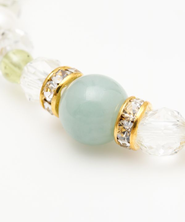 KOKI-SEITAN Crystal x Jade Bracelet