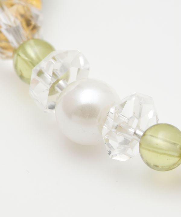 KOKI-SEITAN Crystal x Jade Bracelet