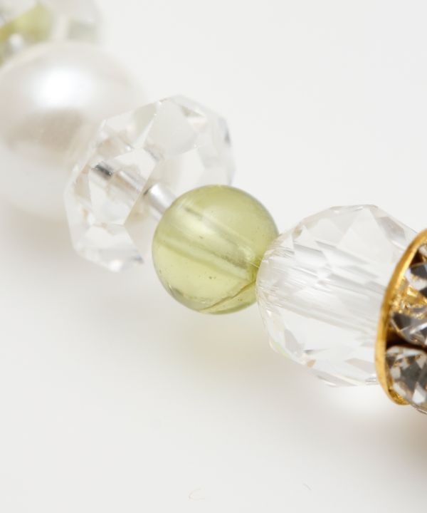 KOKI-SEITAN Crystal x Jade Bracelet