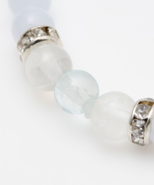 Gelang dan Kalung Aquamarine KISHA-TANREI oleh 岩座 - Ametsuchi