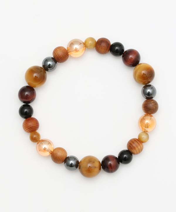 威風堂々 - Golden Tiger Eye Bracelet Bangles & Bracelets by 岩座 - Ametsuchi
