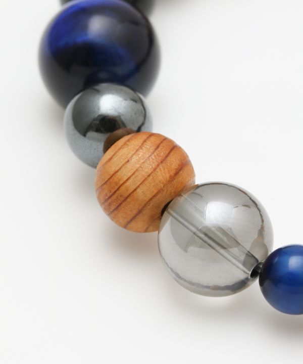 威風堂々 - Lapis Tiger Eye Bracelet Bangles & Bracelets by 岩座 - Ametsuchi