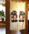 Japanischer traditioneller Handwerk NOREN-Vorhang