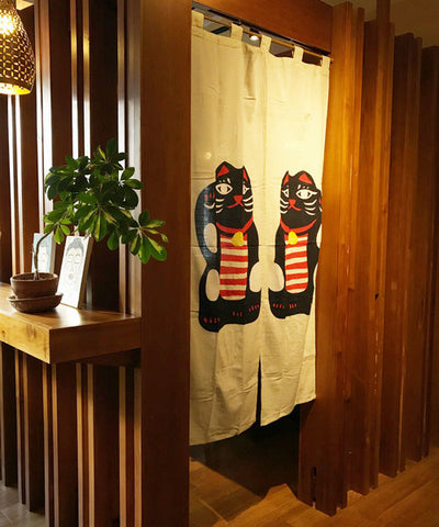 Rideau NOREN artisanat traditionnel japonais