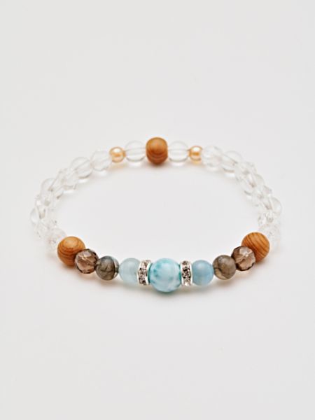 YAKUSUGI x Crystal Bracelet Bangles & Bracelets by 岩座 - Ametsuchi