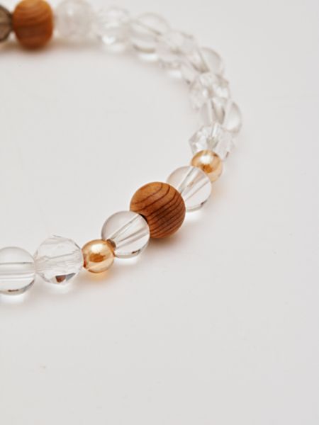 YAKUSUGI x Crystal Bracelet Bangles & Bracelets by 岩座 - Ametsuchi