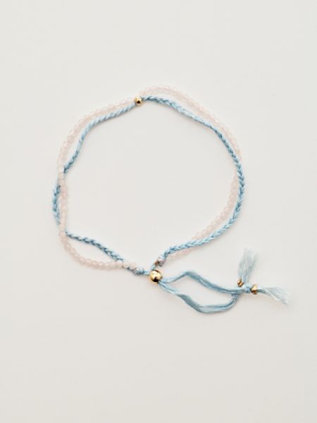 INDIGO Dye Hemp Cotton Anklet