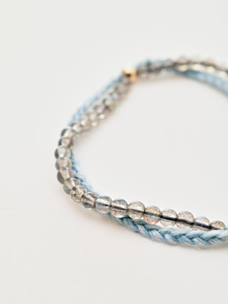 INDIGO Dye Hemp Cotton Bracelet