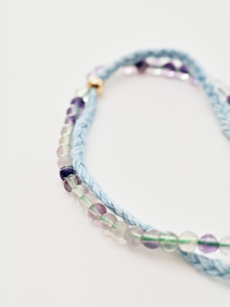 INDIGO Dye Hemp Cotton Bracelet