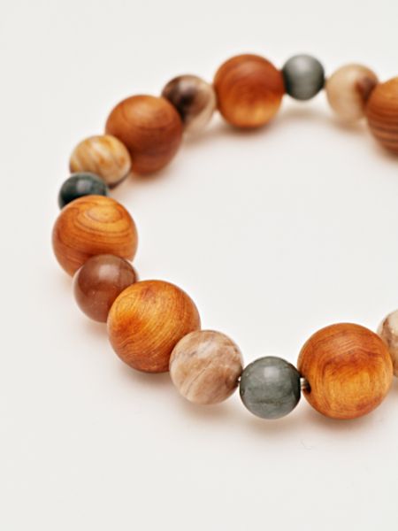 屋久杉 珪化木ブレスレット 八芒星 Armreifen und Armbänder von 岩座 - Ametsuchi