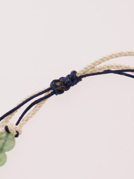 May Birthstone Silk Code Braid Bracelet - Aventurine
