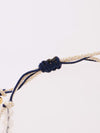 Jun Birthstone丝绸密码编织手链-月光石