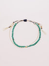 Dec Birthstone Silk Code Braid Bracelet-Turquoise