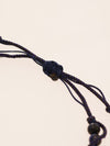 Cadena de seda KUMIHIMO Braid Bracelet Lapis Tiger Eye φ4