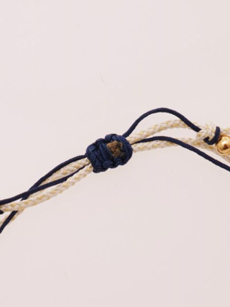 Birthstone Silk Braid Anklet- JAN Anklets by 岩座 - Ametsuchi
