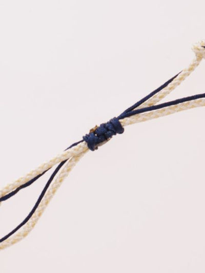 誕生石絲綢編織腳鍊 - MAY
