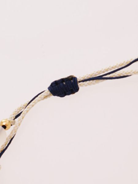 産石絹紐アンクレット 12月 ターコイズ