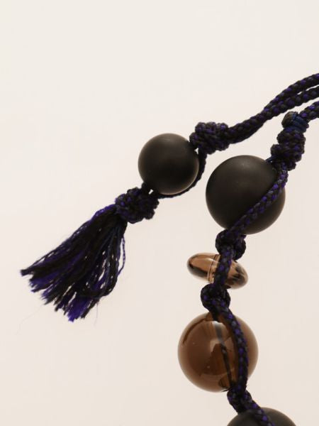 霜石絹紐ブレスレット White Tiger Eye