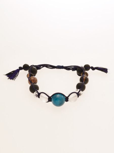 Silk Code Braid Bracelet - Apatite