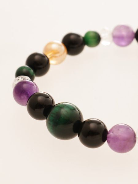 RINKA - Green Tiger Eye Bracelet