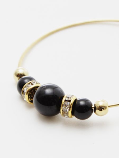 탄생석 크리스탈 후프 이어링