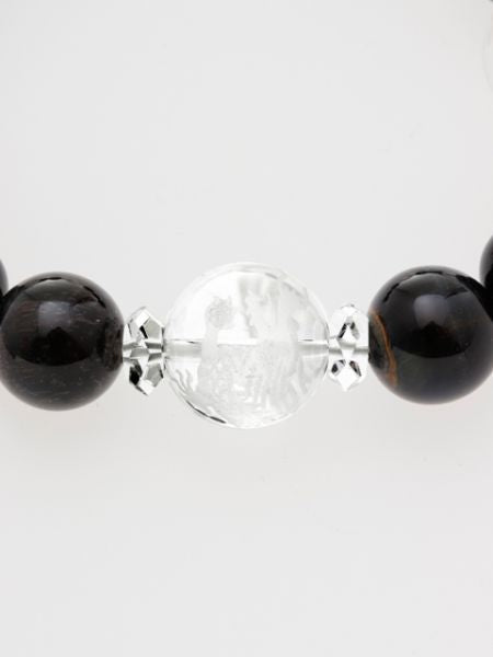 大四神聖獣 Blue Tiger Eye Bracelet Bangles & Bracelets by 岩座 - Ametsuchi