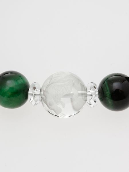 大四神聖獣 グリーンタイガーアイブレスレット