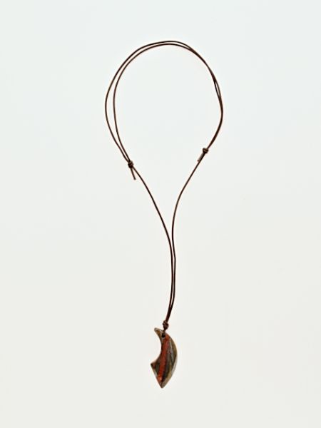 Gemstone Horn Shaped Necklace