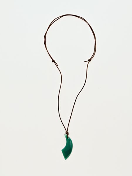 Gemstone Horn Shaped Necklace