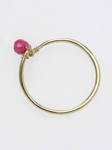 Gemstone Ring Rings by 岩座 - Ametsuchi