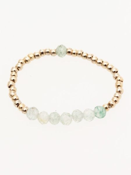 Beaded Gemstones Ring Rings by 岩座 - Ametsuchi
