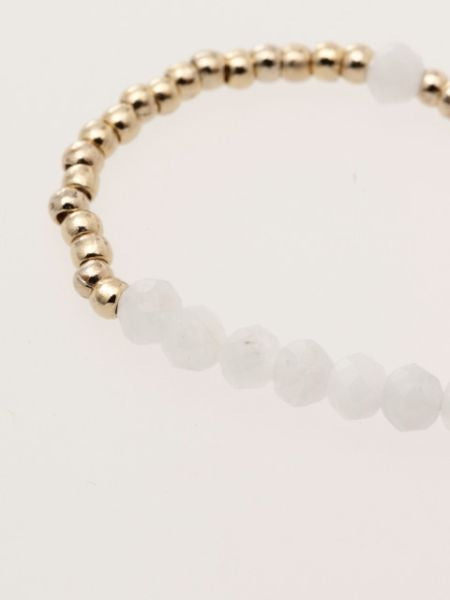 Beaded Gemstones Ring Rings by 岩座 - Ametsuchi